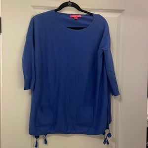 Lilly Pulitzer Blue Elba Sweater XS